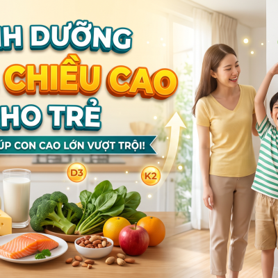 Giải Mã Tín Hiệu Cơ Thể: Đừng Để Chiều Cao Của Trẻ Bị “Khóa Mã” Do Dinh Dưỡng Sai Lệch