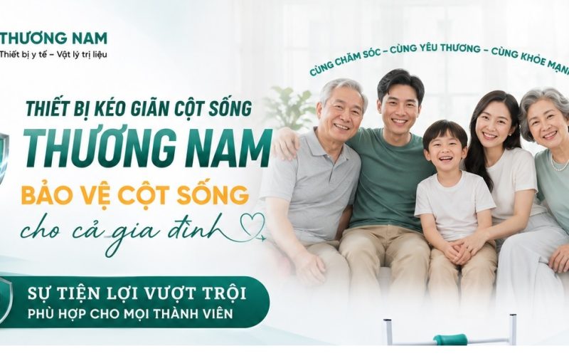 Thiết Bị Kéo Giãn Cột Sống Thương Nam – Giải Pháp Bảo Vệ Toàn Diện Cho Cả Gia Đình