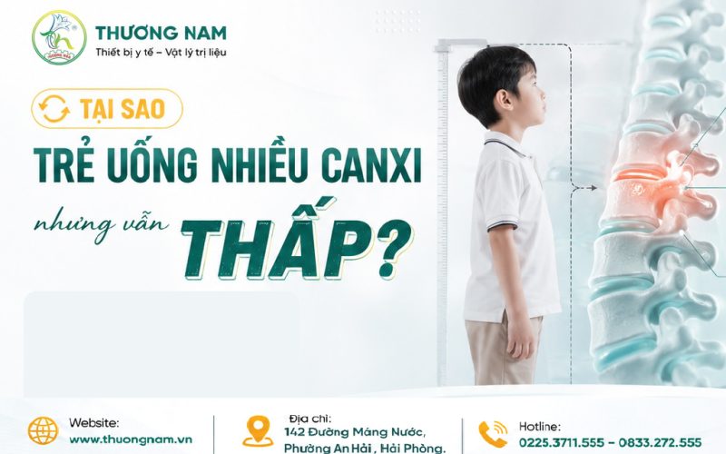 Tại Sao Trẻ Uống Nhiều Canxi Nhưng Vẫn Thấp?