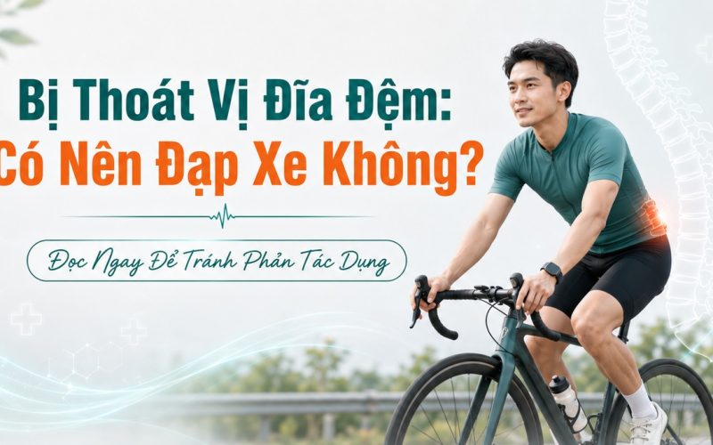 Bị Thoát Vị Đĩa Đệm Có Nên Đạp Xe Không?